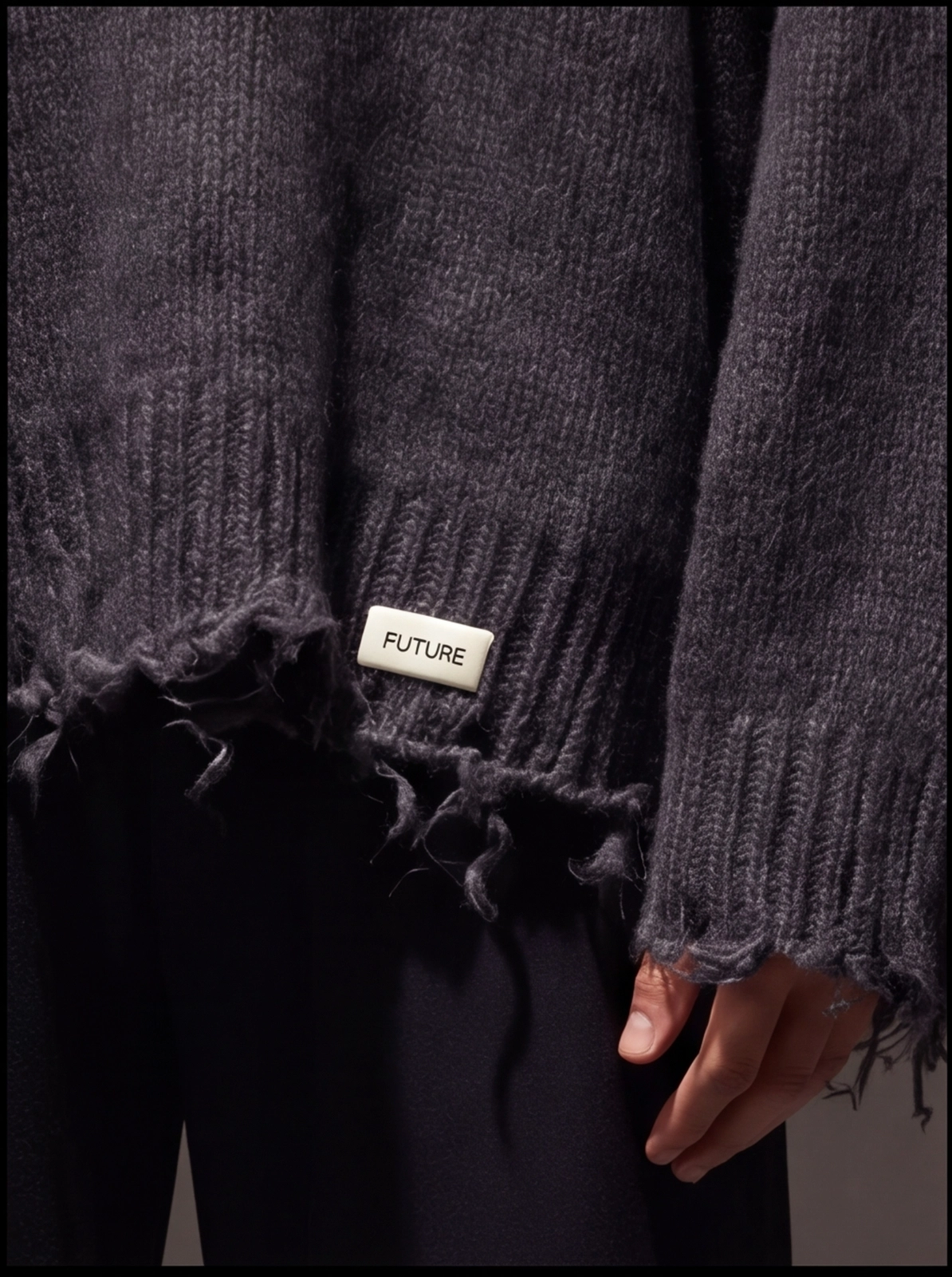 Knitwear Distressed